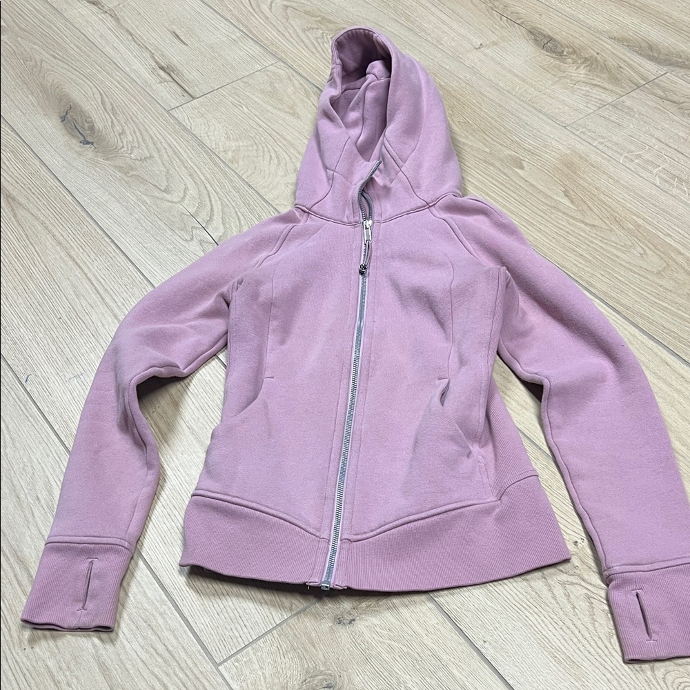 Lululemon Athletica Lavender Hooded Jacket